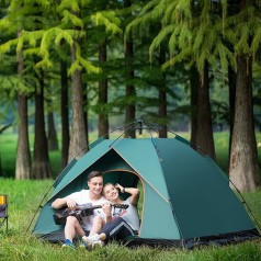 Lều cắm trại tự bung cao cấp cho 1-3 người, KT (2 x 1.5 x 1.2m) K110, XANH DƯƠNG
